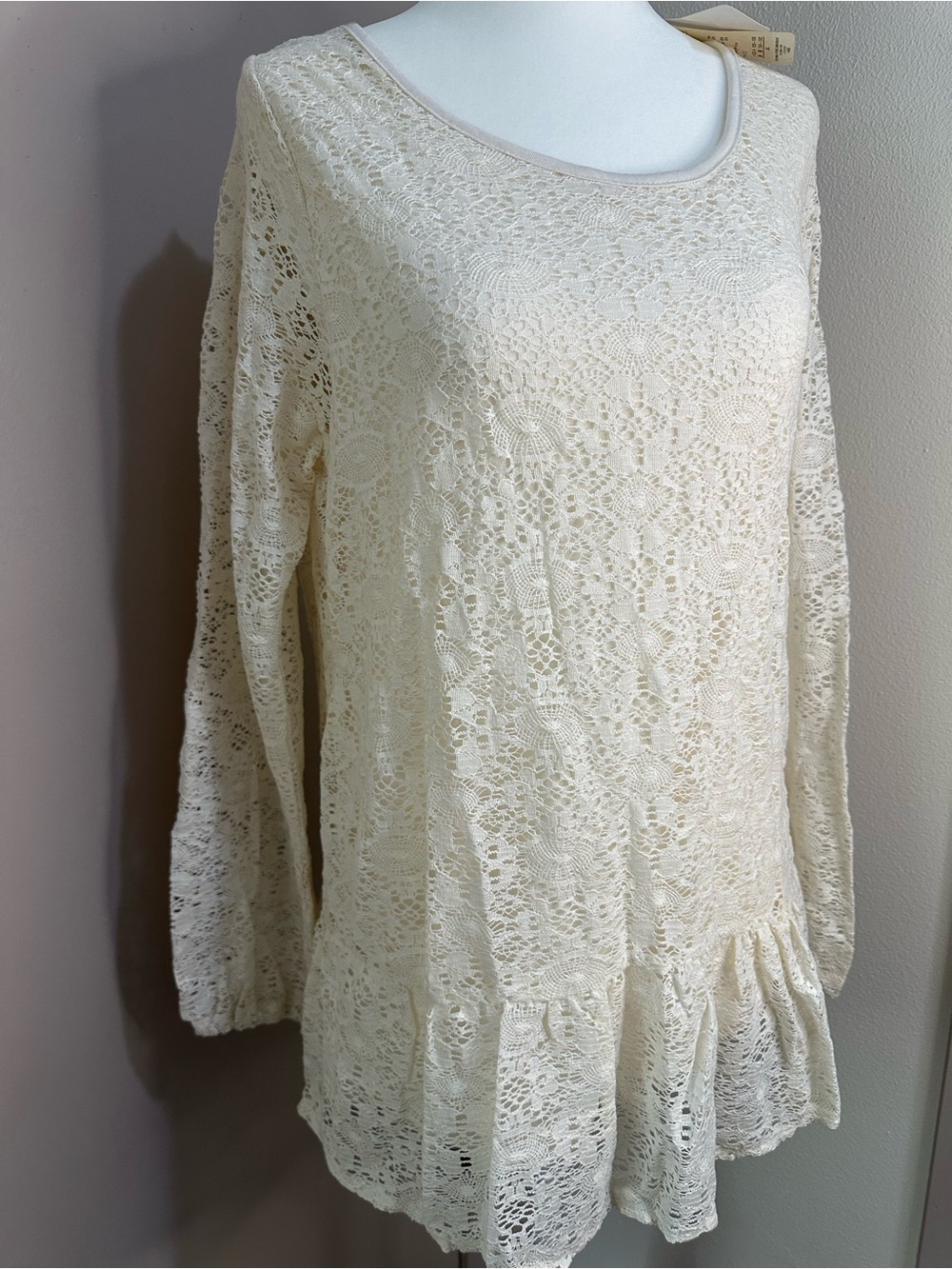 Lace woman top